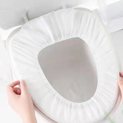 엘라스틱과 위생적 방수 버릴 수 있는 비 우븐 변좌 덮개