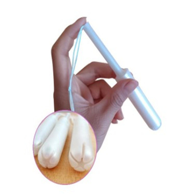 위생적인 편리한 탐폰을 위한 편안한 질제 적용기