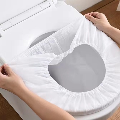 여행 호텔 빈 우븐에 대한 방수 버릴 수 있는 변좌 덮개